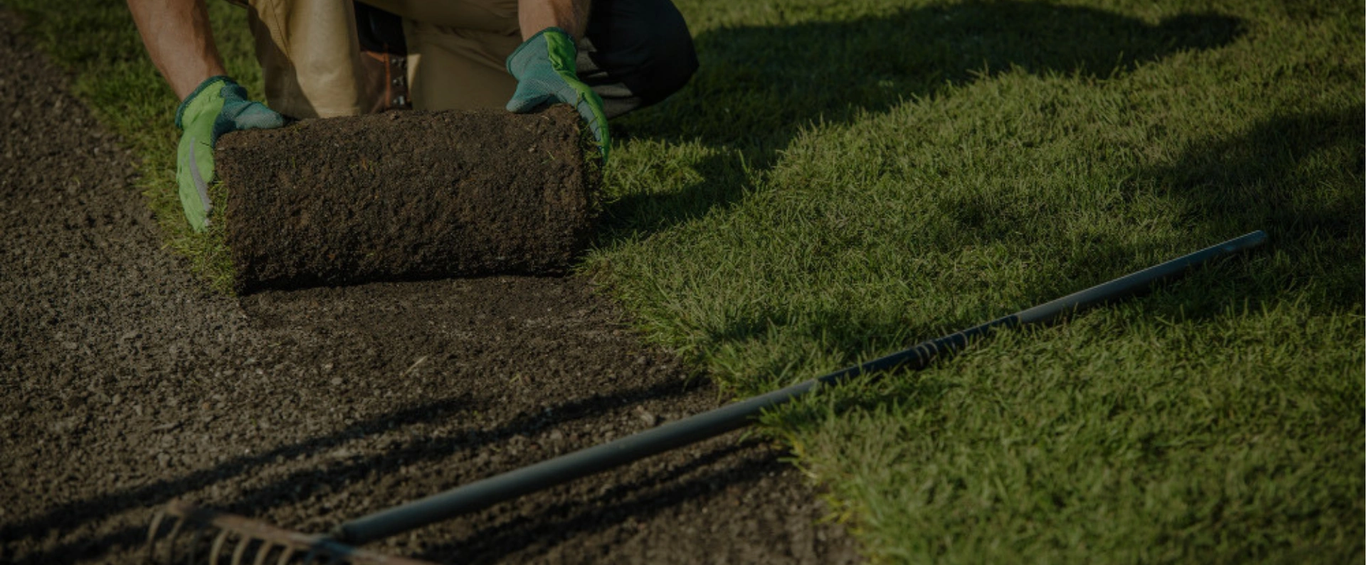 Synthetic grass installation in a Dallas residential backyard